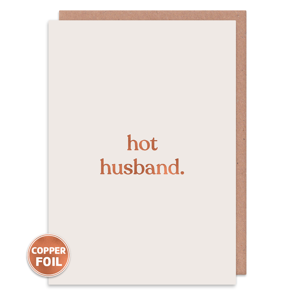 Hot Husband Greeting Card by Amy Wicks - Whale and Bird