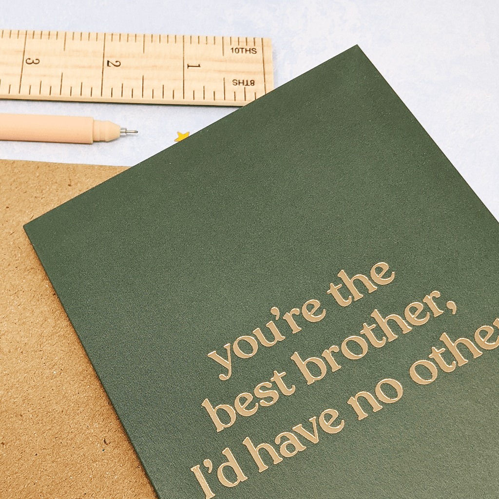 You're The Best Brother Greeting Card by Amy Wicks - Whale and Bird