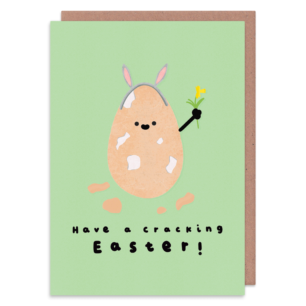 Have A Cracking Easter - Easter Card by Don&#39;t Quote Me On It - Whale and Bird