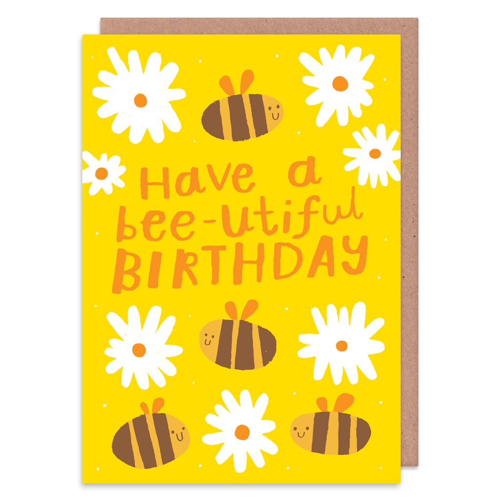 Bee-Utiful Birthday Card by Nikki Miles - Whale and Bird