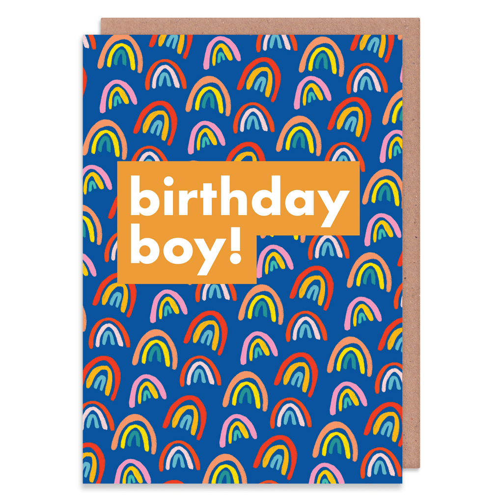 Birthday Boy Birthday Card by Ooh I Like That - Whale and Bird
