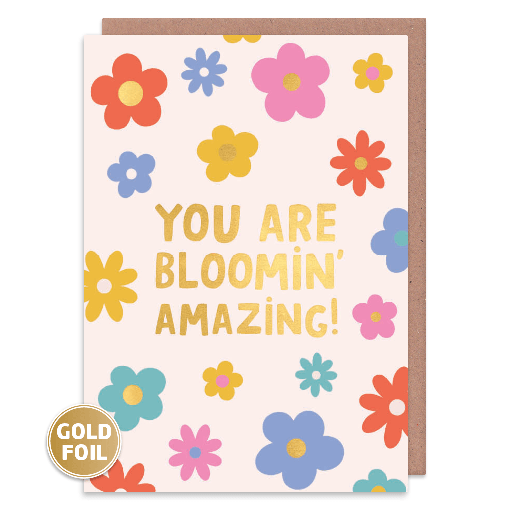 Bloomin Amazing Greeting Card by Nutmeg And Arlo - Whale and Bird