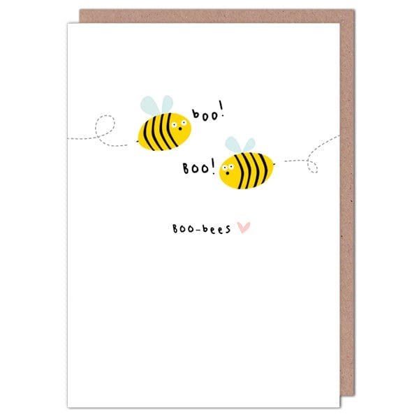 Boo-bees Greeting Card by Ooh I Like That - Whale and Bird