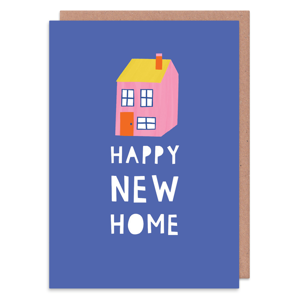 Cute Happy New Home Card