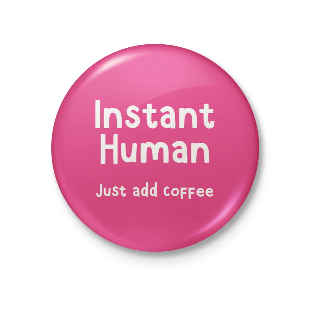 Instant Human Badge by The Spork Collection - Whale and Bird
