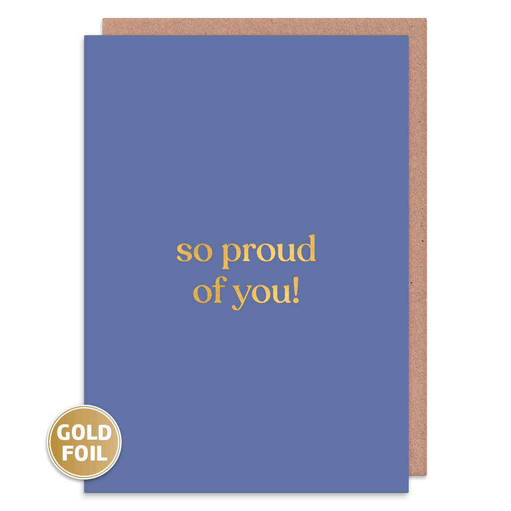 So Proud Of You Congratulations Card by Amy Wicks - Whale and Bird