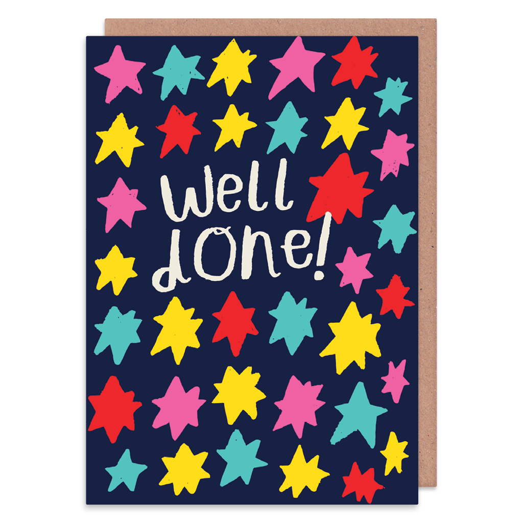 Well Done Stars Greeting Card by Nikki Miles - Whale and Bird